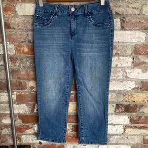 D. Jeans Blue Capri Jean Pants Size 4